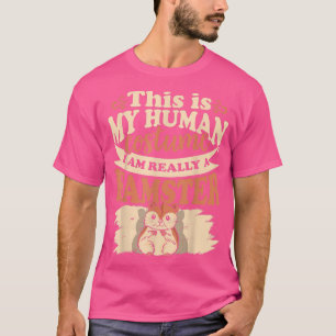 Hamster Guinea Pig Omnivore Rodent Nocturnal 2610 T-Shirt