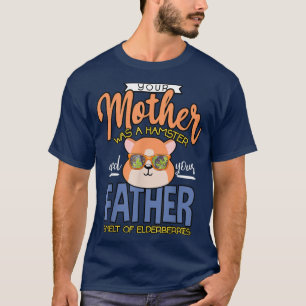 Hamster Hammy Dad Quote Prickly Pig Rodent Lover T-Shirt