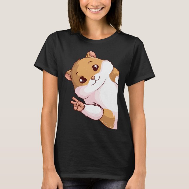 Hamster Hammy Women Kids Boys Girls T-Shirt (Front)