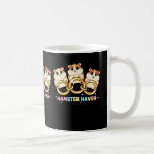 Hamster Haven Cute Ring Design Coffee Mug