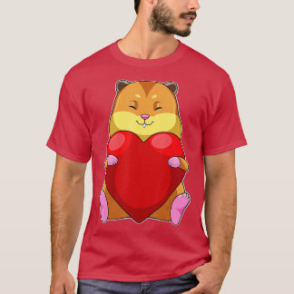 Hamster Heart  T-Shirt