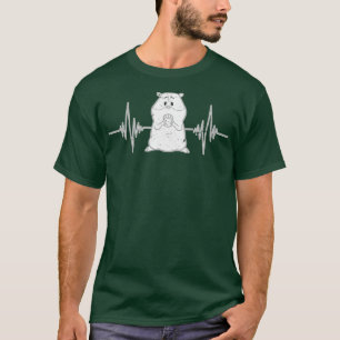 Hamster Heartbeat Hamster  T-Shirt