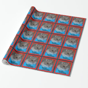 Hamster Holidays Wrapping Paper