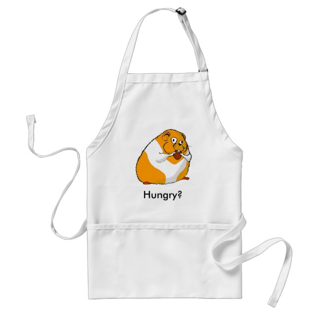 Hamster, Hungry? Standard Apron (Front)