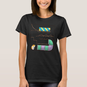 Hamster In Maze Golden Hamster T-Shirt