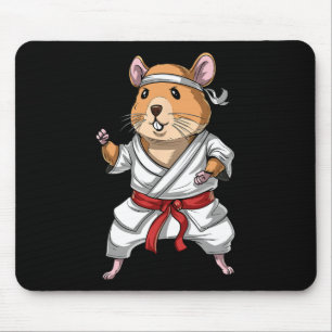 Hamster Karate Ninja Jiu-jitsu Judo Taekwondo Mart Mouse Mat