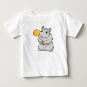 Hamster Lollipop Baby T-Shirt