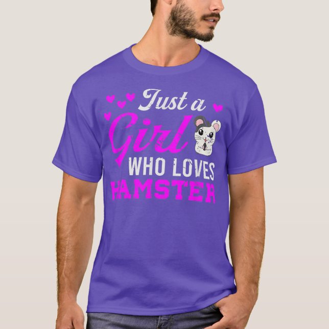 Hamster Lover Pet Mum Women Gift Hamster T-Shirt (Front)