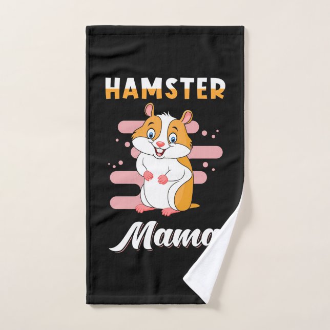 Hamster Mama Hand Towel (Hand Towel)