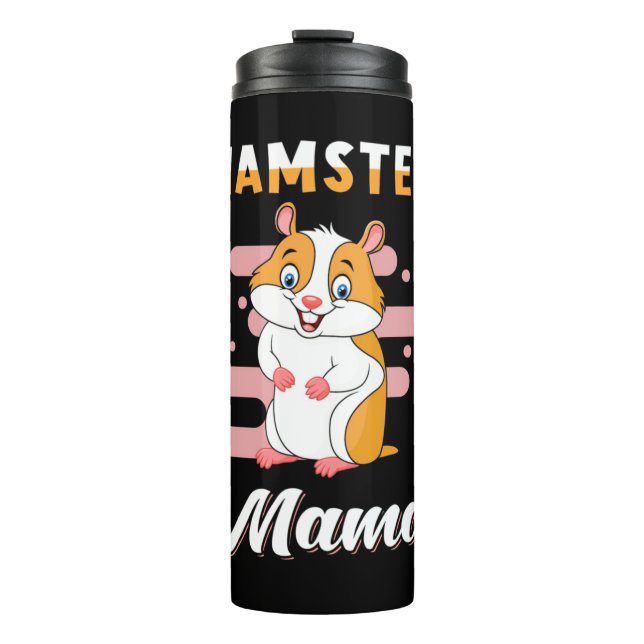 Hamster Mama Thermal Tumbler (Front)