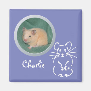 Hamster Memory Add a Photo Magnet