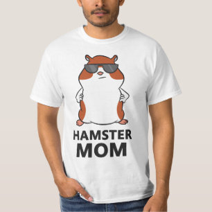 Hamster Mom Funny Hamster Mama  T-Shirt