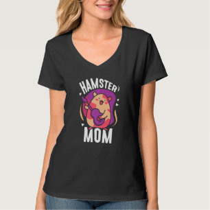 Hamster Mum Cute Owner Animal Pet Mother Mummy Mam T-Shirt