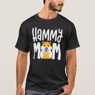 Hamster Mum For Girls Hammy Mum Mama Kids T-Shirt