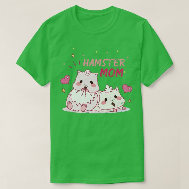 Hamster Mum Gift Hamster T-Shirt (Design Front)