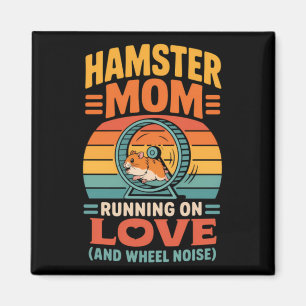 Hamster Mum Keeper Pet Hamster Magnet