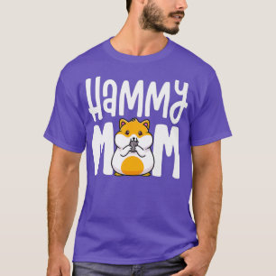 Hamster Mum Shirt For Girls Hammy Mum Mama Kids