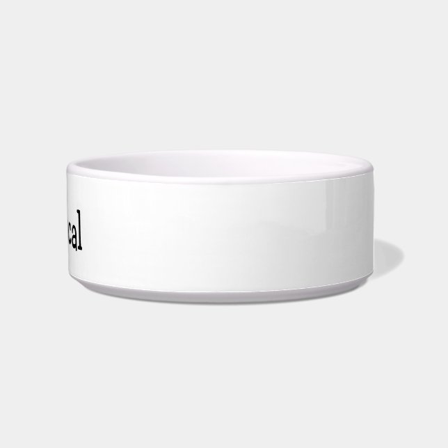 Hamster Name Customisable Bowl (Right)