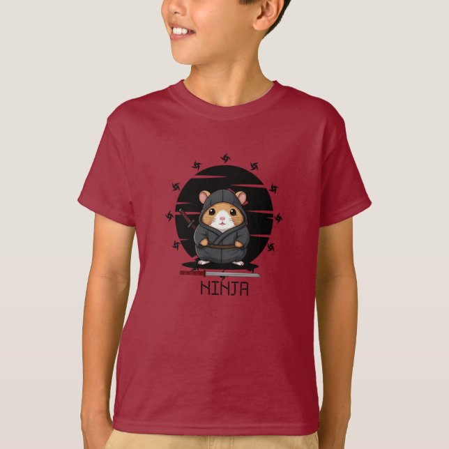 hamster ninja  T-Shirt (Front)