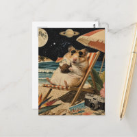 Hamster on Vacation Collage