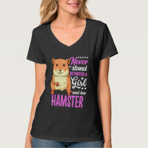 Hamster Outfit Cute Hamster Owner Accessories Girl T-Shirt