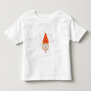 Hamster Partying - Animals Having a Party Toddler T-Shirt