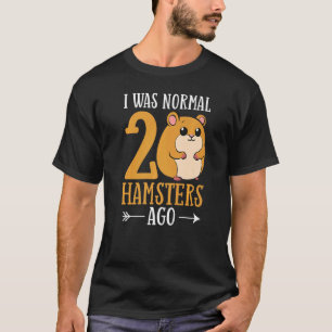 Hamster Pet Animal Cute Cages Ball Wheel Food T-Shirt