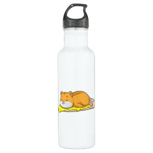 Hamster & Pizza with Cheese 710 Ml Water Bottle