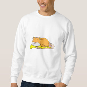 Hamster & Pizza with Cheese Sweatshirt
