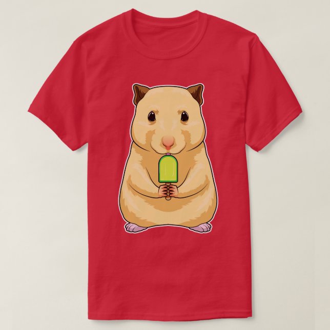 Hamster Popsicle T-Shirt (Design Front)