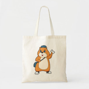 Hamster Postman Letter Tote Bag