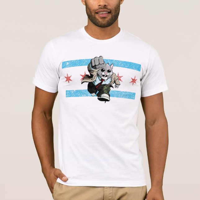Hamster Rage Chicago T-Shirt (Front)