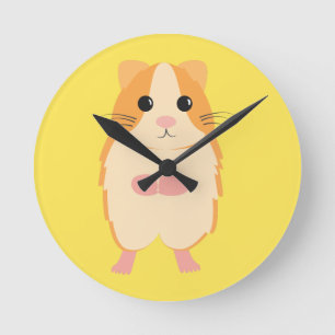 Hamster Round Clock