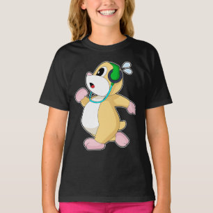 Hamster Runner Running Sports T-Shirt
