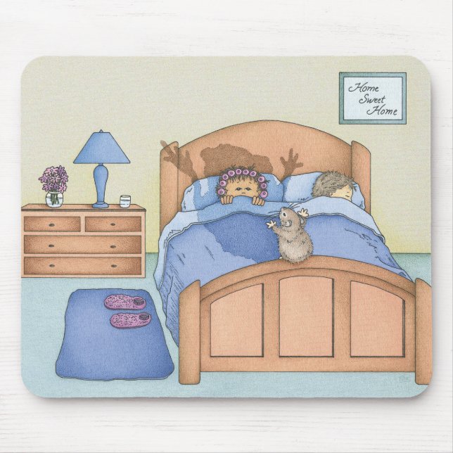 Hamster Shadow Mouse Mat (Front)