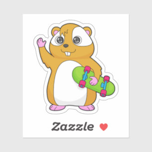 Hamster Skater Skateboard