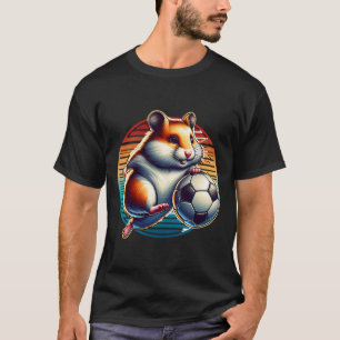 Hamster Soccer Player Cool Byll Champion Kids  T-Shirt