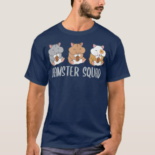 Hamster Squad Funny Hamsters Rodent Team T-Shirt