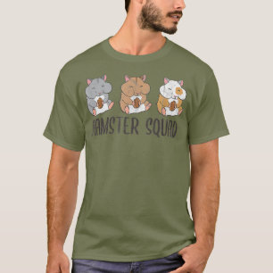 Hamster Squad Funny Hamsters Team Rodent T-Shirt