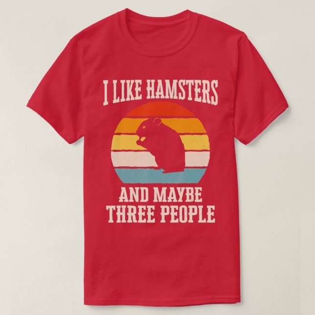 Hamster Syrian Hamster Dwarf Hamster T-Shirt (Design Front)