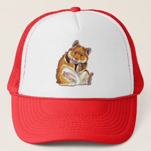 hamster trucker hat