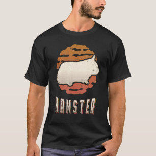 Hamster Vintage Retro Classic Animal Sunset T-Shirt