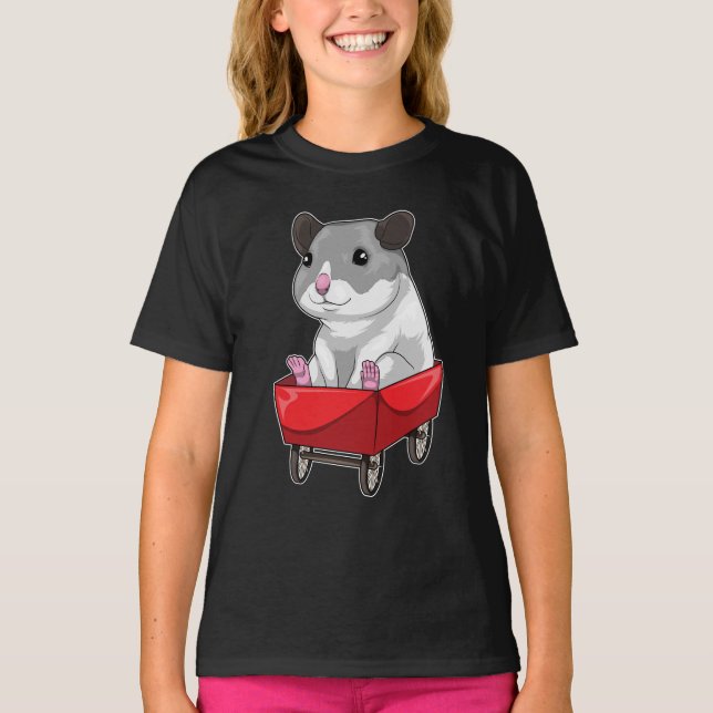 Hamster Wagon T-Shirt (Front)