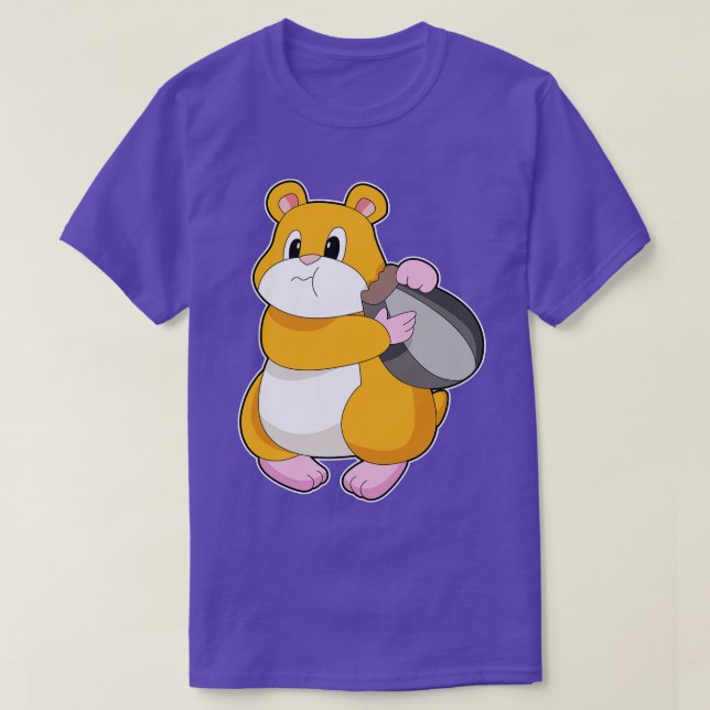 Hamster Walnut T-Shirt (Design Front)