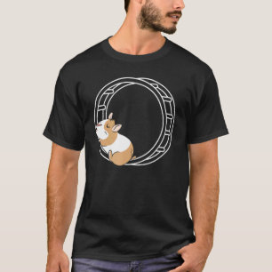 Hamster Wheel Hammy Owner Fluffy Rodent Pet  1 T-Shirt