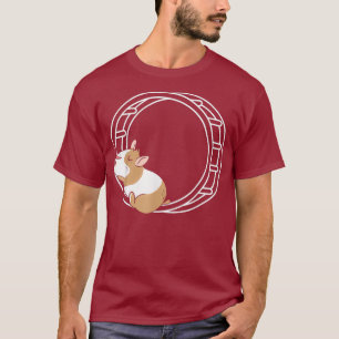 Hamster Wheel Hammy Owner Fluffy Rodent Pet T-Shirt