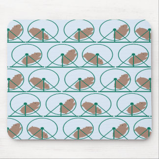 Hamster Wheel Mousepad