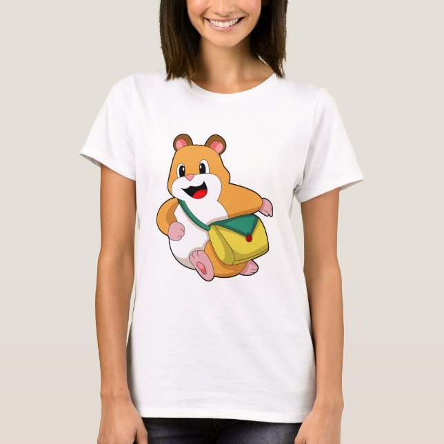 Hamster with Bag.PNG T-Shirt (Front)