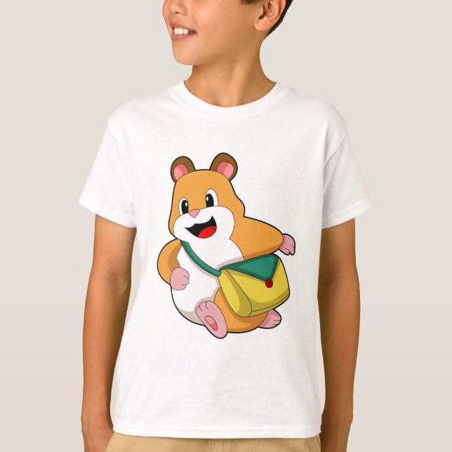 Hamster with Bag.PNG T-Shirt (Front)
