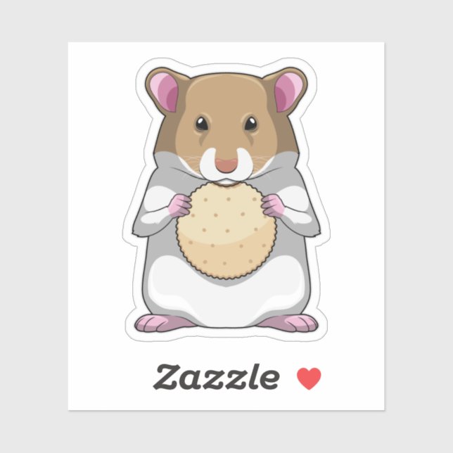 Hamster with Biscuit (Sheet)